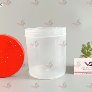 Hộp nhựa đựng xúc xích 1kg thương hiệu Volga VN - Volgaplastic