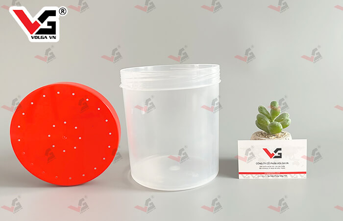Hộp nhựa đựng xúc xích 1kg thương hiệu Volga VN - Volgaplastic